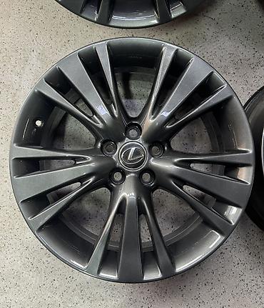 2 8: Литые Диски R 19 Lexus, Комплект, отверстий - 5, Б/у — 6