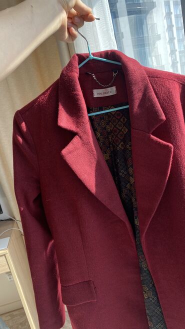 женское пальто с капюшоном: Пальто, Осень-весна, Длинная модель, M (EU 38), L (EU 40)