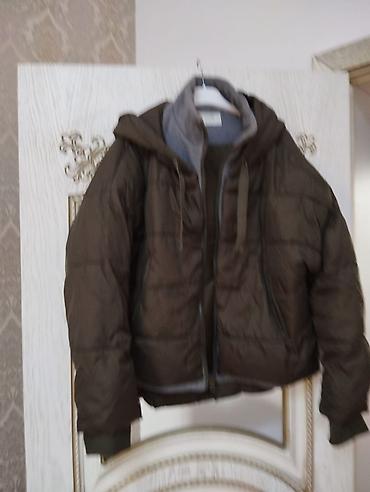 hind geyimi: Qadın/Unisex qışlıq qısa şişmə gödəkçə - Rəng: zeytun-yaşıl (xaki — 5