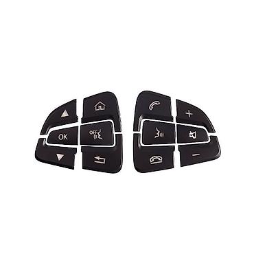 кнопки мерседес: Накладки на кнопки на руль, для Mercedes Benz GLC X253C Class W205 — 7