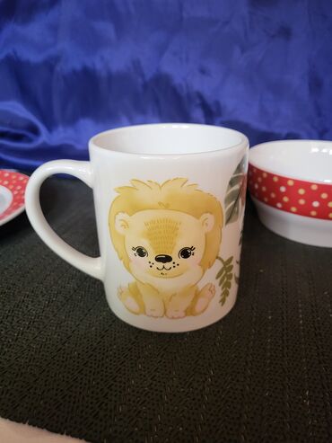 Kuhinjski setovi: Set nov,deciji nemacki,najfiniji kostani kineski porcelan. Set za — 9