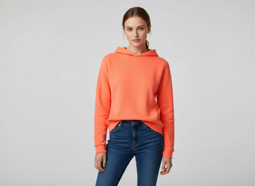 bluzy z traktorem: Sinsay, Women`s hoodie, size XS (EU 34)