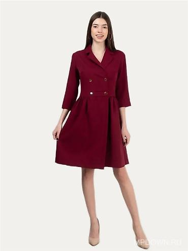 пиджак: Повседневное платье, Made in KG, Платье-пиджак, L, XL, S — 3