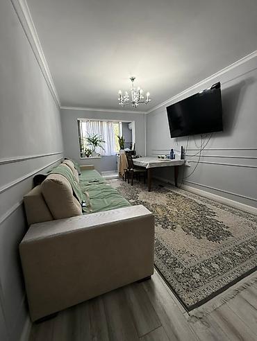 104: 3 комнаты, 58 м², Центральная мечеть 104 серия, 4 этаж, Евроремонт — 1