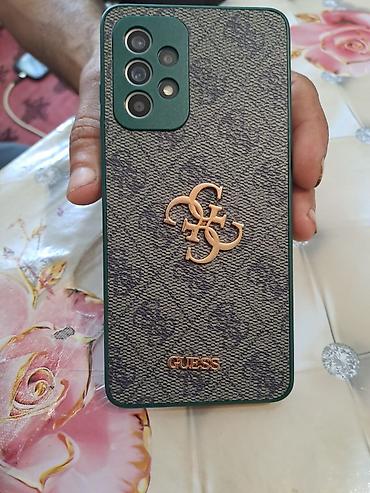 Mobil telefonlar: Samsung Galaxy A52, 128 GB, rəng - Mavi, Barmaq izi — 2