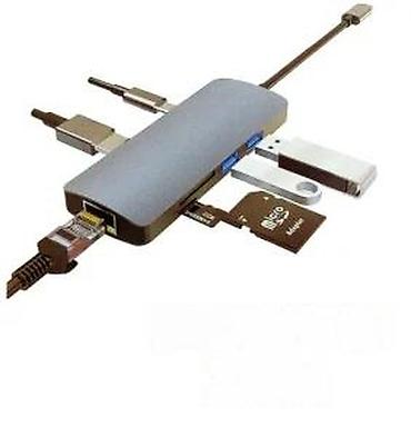 Doking stanice: USB-C multifunkcionalni hub/dok – sve u jednom proširenje priključaka — 6