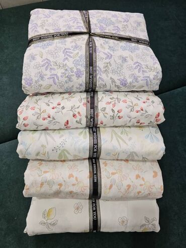 Комплекты постельного белья: Муслиновые постельное белье с нежными цветочными принтами - Материал — 2