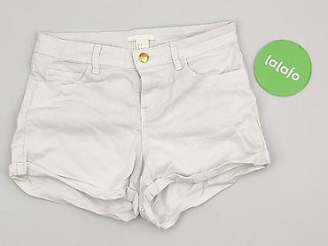 dżins tekst: H&M, Szorty damskie, rozmiar 2XS — 2