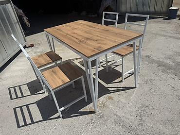 study table: Кухонный стол и стул, Новый — 3