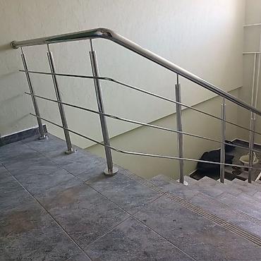 Обшивка лестниц: Перила из нержавейки просто идеально подходят при абсолютно любом — 2