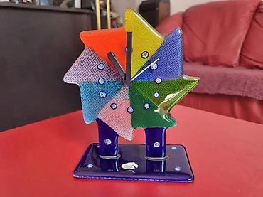 STONI SAT OD MURANO STAKLA | Stari stoni sat od murano stakla na lalafo.rs STONI SAT OD MURANO STAKLA | Stari stoni sat od murano stakla