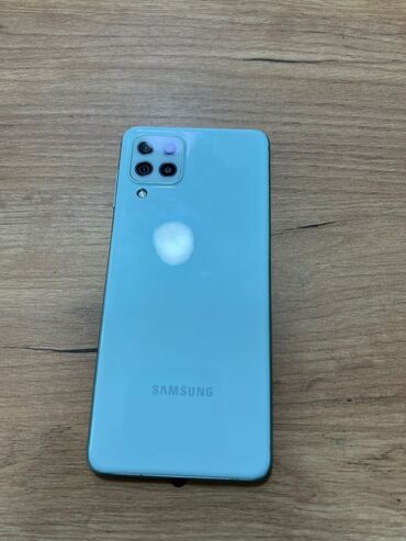 samsung qulaqlıq: Samsung Galaxy A22, 64 GB, rəng - Mavi, Sensor, Barmaq izi, Face ID