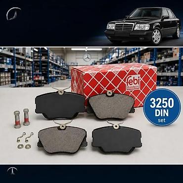 Brake System: MERCEDES 124 PLOCICE PREDNJE SET NEMACKE FEBI BREMBO TEXTAR | — 3