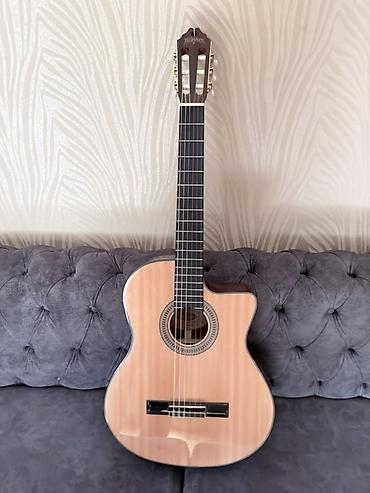 Классические гитары: Washburn elektro-klasik gitara - Brend/model: Washburn (başlıqda loqo — 1