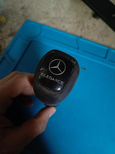 w210 e320: Рукоятка КПП Mercedes-Benz “ELEGANCE” - Оригинальная накладка с — 1