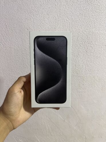 işlənmiş iphone: IPhone 15 Pro Max, 256 GB, Qara