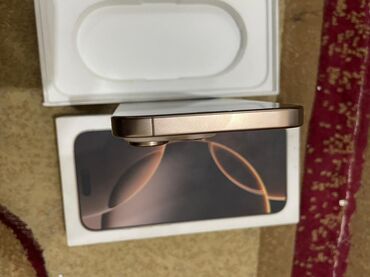 айфон 16 макс: IPhone 16 Pro Max, 256 ГБ, Алтын, Куту