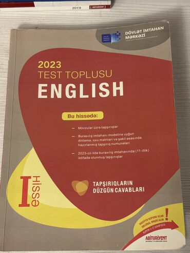 Testlər: İngilis dili Testlər 11-ci sinif, DİM, 1-ci hissə, 2023 il