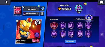 Salam. Tam aktiv şəkildə oynanılmış, içi dolu Brawl Stars hesabımı