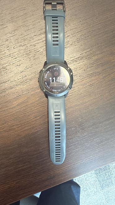 Garmin: Смарт-часы Garmin Fenix 6 про солар, состояние отличное, батарея — 3
