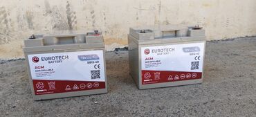 suret qutusu satilir: Məhsul: EUROTECH Battery AGM akkumulyatoru - Model: EB12-40 -