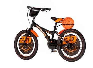starinski dubak: Bicikl Visitor Kids Basket 20" – crno/narandžasti Šifra proizvoda — 3