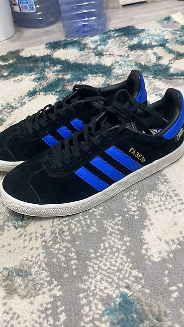 adidas gazeli: Мужские кроссовки, 41, Adidas, Новый, цвет - Черный, Самовывоз — 1