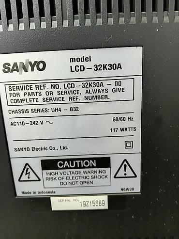 к5 монитор: Телевизор SANYO LCD-32K30A - Тип экрана: LCD - Диагональ: 32" - — 2