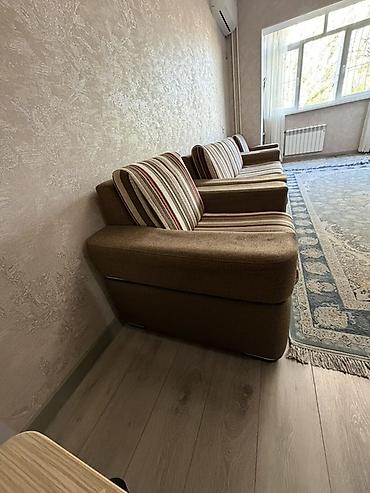 спальный гарнитур токмок: Продаётся комплект мягкой мебели: диван + 2 кресла — 30 000 сом! — 4