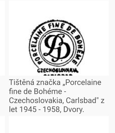 Kuhinjski setovi: Servis za torte,kolace iz 1945 do 1958godine. Bohemija Carlsbad na lalafo.rs — 3 Kuhinjski setovi: Servis za torte,kolace iz 1945 do 1958godine. Bohemija Carlsbad — 3