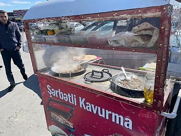 təndir corəyi: Şərbətli Kavurma – səyyar küçə yeməyi köşkü - Xüsusi olaraq “Şərbətli — 8