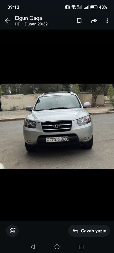 ГАЗ: Hyundai Santa Fe: 2.4 л | Внедорожник