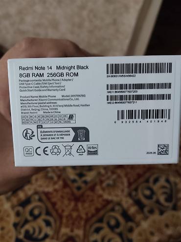 rode podmic usb: Redmi, Redmi Note 14, Б/у, 256 ГБ, цвет - Черный, 2 SIM — 3