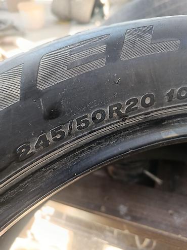шина 8.3 20 бу: Шины 245 / 50 / R 20, Лето, Б/у, 1 шт, Легковые, Bridgestone — 2