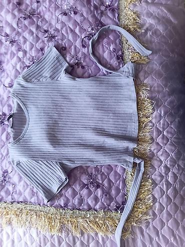sortlar: Qadınlar üçün qısaqoll köynək/bluz - Rəng: açıq bənövşəyi (lilac) - — 1