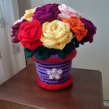 Süni güllər: Elde toxuyuram.Sapla toxuyuram her zovqe uygunda zakazla -da lalafo.az — 7 Süni güllər: Elde toxuyuram.Sapla toxuyuram her zovqe uygunda zakazla — 7