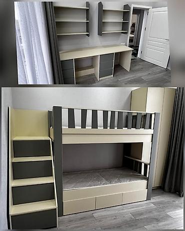 Детская мебель: *749₼ ikili mərtəbli YATAQ mebeli :-TƏCİLİ SATILIR*‼️ Yaxşı vəziyyətdə — 1