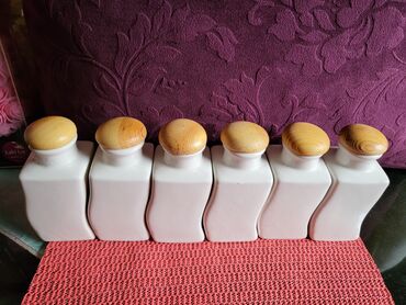 Kuhinjski setovi: Posude vintaz porcelanske nove za zacine. Komada 6. Visina na lalafo.rs — 3 Kuhinjski setovi: Posude vintaz porcelanske nove za zacine. Komada 6. Visina — 3