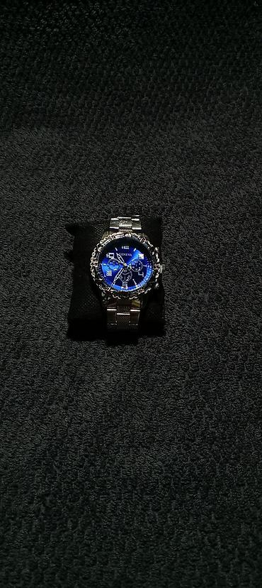 Qol saatları: Mavi Premium class saatlar 💙✨ Gümüş detallarla, işıqda parlayan dizayn — 10