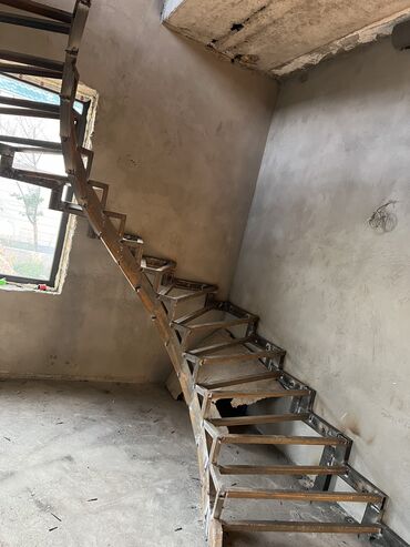 Обшивка лестниц: Лестница каркас металокаркас Лестница монтаж демонтаж Изготовление — 23