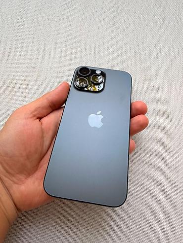 iphone mega max: IPhone 16 Pro Max, 256 GB, Black Titanium, Barmaq izi, Face ID, Simsiz şarj — 2