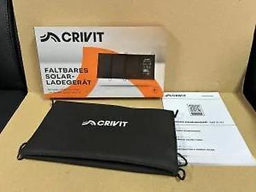 Eksterne baterije: CRIVIT preklopni solarni punjač – 21 W - Brzo i efikasno punjenje — 13