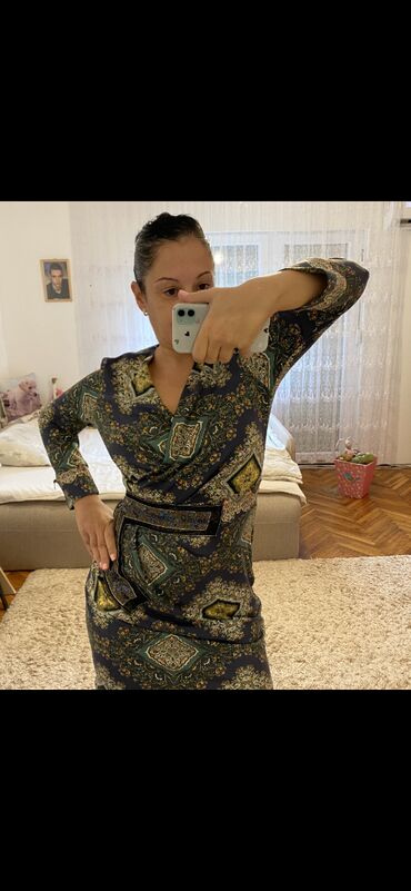 haljine posle vencanice: PS Fashion L (EU 40), bоја - Šareno, Drugi stil, Dugih rukava