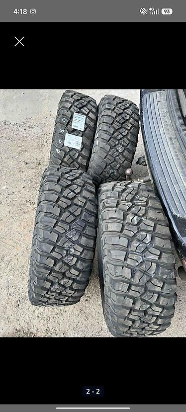 внедорожные грязевые: Шины 285 / 75 / R 15, Новый, Комплект, Внедорожные (АТ/МТ), США, BFGoodrich — 2