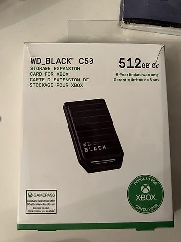 xbox one fat: Wd black c50 512gb xbox series s ve x ucun zemaneti var hele xboxun — 1