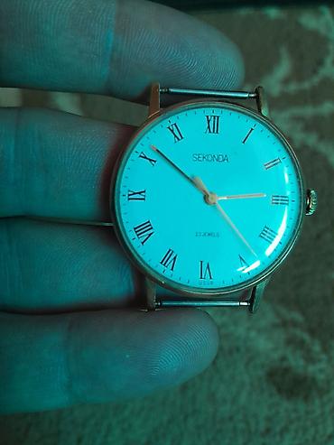 Другие наручные часы: Часы "СЛАВА" позолота.ссср.механика автоподзавод. город ош — 5