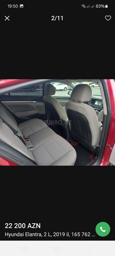 Hyundai: Hyundai Elantra: 2 l | 2019 il Sedan — 11