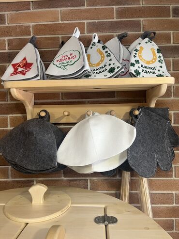 Hamam üçün aksessuarlar: Sauna aksesuarları Sauna vedrə qaşıq Sauna papağı Sauna aromatı — 4