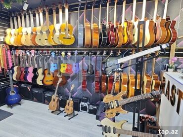 Akustik gitaralar: Akustik gitara, 6 sim, Yeni, Ünvandan götürmə — 7