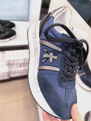 Кроссовки и спортивная обувь: Premiata Мужские-Женские кроссовки в ретро-стиле с массивной подошвой — 8